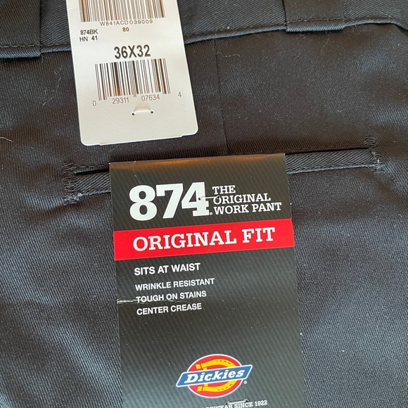 DICKIES • 874® Work Pants 36x32 - Picture 2 of 2
